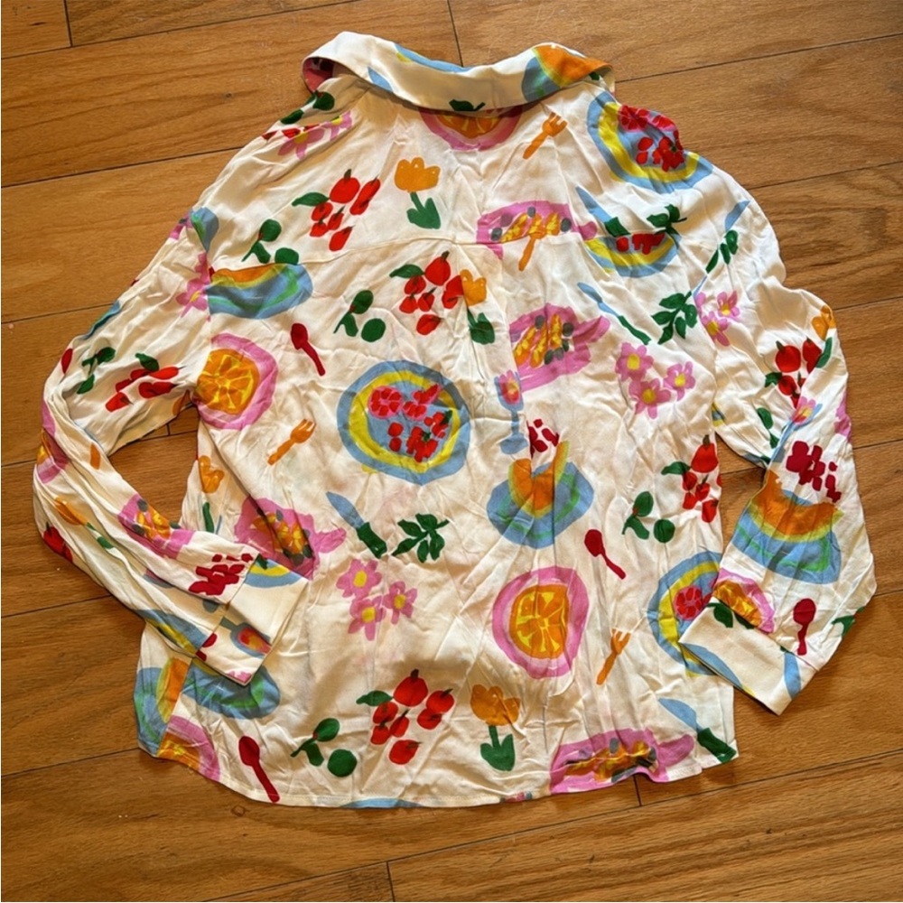 Princess Polly Multicolor Graphic Shirt - Picture 4 of 5